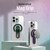 MOMO STICK�biPhone 15 Pro Max�p Mag Grip �����Y�K�[�h��̌^�N���A�P�[�X�i�u���b�N�j�bMMS25325I15PM