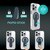 MOMO STICK�biPhone 15 Pro Max�p Mag Grip �����Y�K�[�h��̌^�N���A�P�[�X�i�u���b�N�j�bMMS25325I15PM