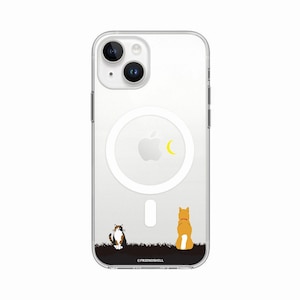 abbi�biPhone15�p ���΂����� MagSafe�Ή��N���A�P�[�X�i�������j�bABF25336I15