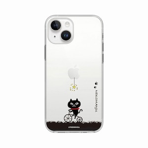 abbi�biPhone15�p �l�R�}���W���E �\�t�g�N���A�P�[�X�i�T�C�N�����O�j�bABF25359I15