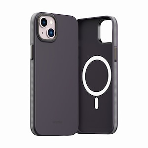 araree�biPhone 15 Plus�p MagSafe�Ή��P�[�X AERO FRAME�i�v�����O���[�j�bAR25443I15PL