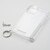 PHONECKLACE�biPhone 15�p �X�g���b�v�p�����O�t���N���A�P�[�X�i�V���o�[�`���[���j�bPN25564I15