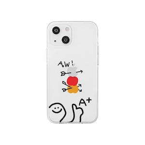 AKAN�biPhone15�i6.1inch/2��j�p �\�t�g�N���A�P�[�X�iA�{�j�bAK25615I15