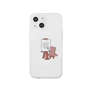 AKAN�biPhone15�i6.1inch/2��j�p �\�t�g�N���A�P�[�X �������ƃU�E���X ��Ɓi�s���N�j�bAK25624I15