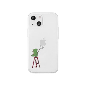 AKAN�biPhone15�i6.1inch/2��j�p �\�t�g�N���A�P�[�X �y�C���e�B���O�i�O���[���j�bAK25625I15