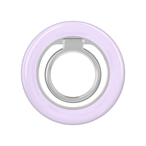MOTTERU(���b�e��)�b�X�}�z�����O�X�^���h Magsafe�Ή� �}�O�l�b�g�� 360�x��]�i�y�[���A�C���X�j�bMOT-SRING01-PU