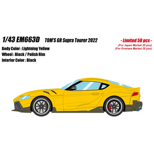 ���C�N�A�b�v�b1/43 TOM�fS GR Supra Tourer 2022 ���C�g�j���O�C�G���[�yEM663D�z�bEIDOLON EM663D �ѽ�GR����� 2022 ��۰