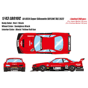 1/43 LB-ER34 Super Silhouette SKYLINE TOKYO AUTO SALON 2022【LB010C】