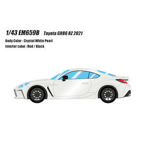 ���C�N�A�b�v�b1/43 Toyota GR86 RZ 2021 �N���X�^���z���C�g�p�[���yEM659B�z�bEM659B ��� GR86 RZ 2011 �ܲ�