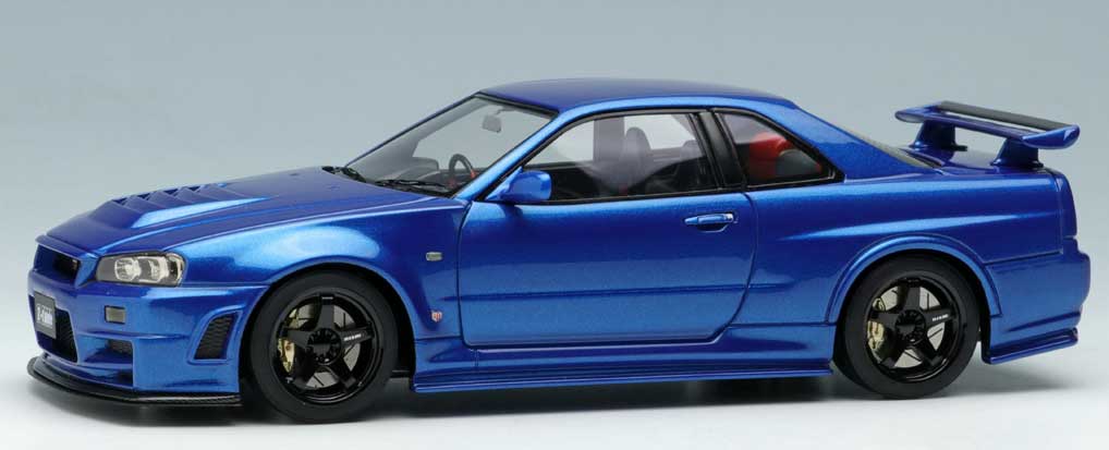 再生産】1/43 NISMO R34 GT-R Z-tune 2004（ベイサイドブルー