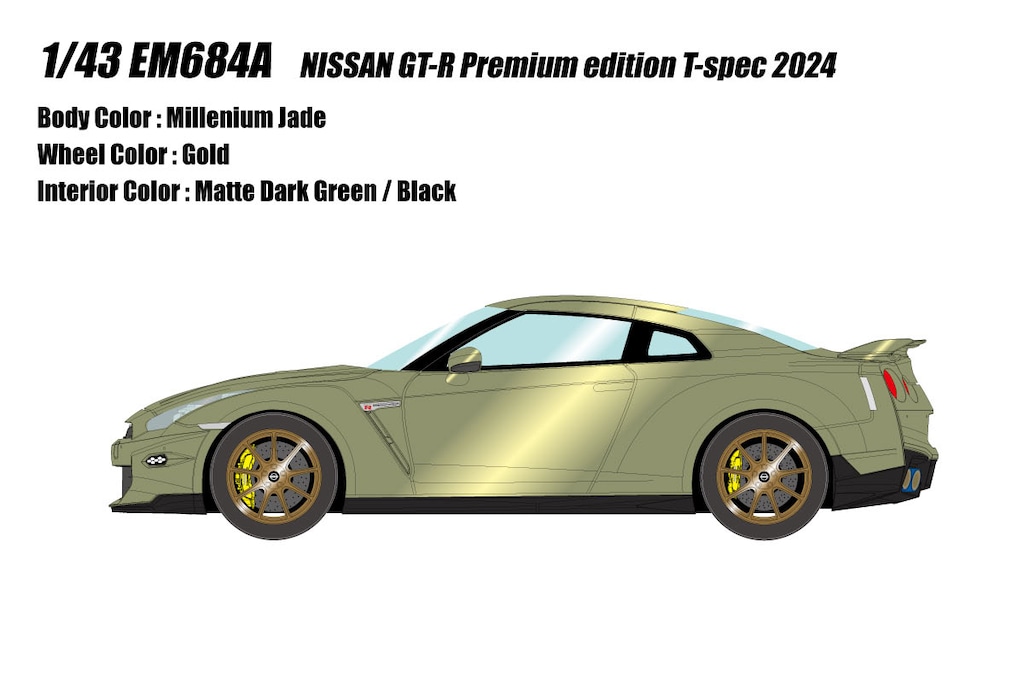 1/43 NISSAN GT-R Premium edition T-spec 2024(ミレニアム