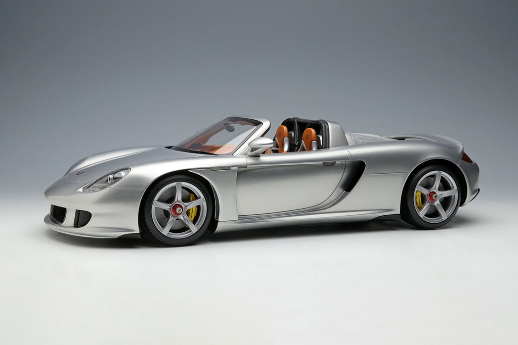 ミニカー　1/18 Porsche Carrera GT 2004(GTシルバー) [EML070A] 1/18 Porsche Carrera GT 2004 GTシルバー【EML070A】 | メイク