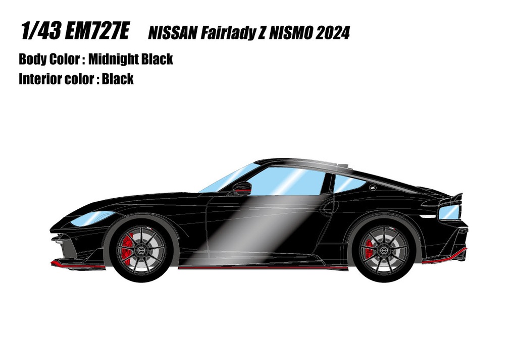 ミニカー　1/43 NISSAN Fairlady Z NISMO 2024(ミッドナイトブラック) [EM727E] 1/43 NISSAN Fairlady Z NISMO 2024 ミッドナイトブラック