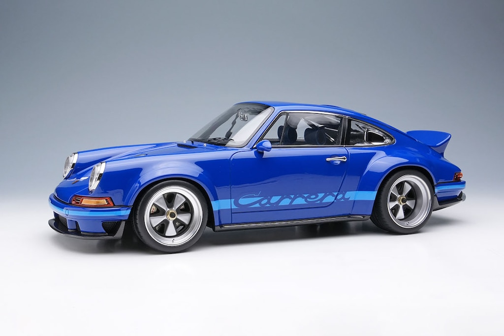 1/18 Singer 911 DLS 2023 インディゴ【EML018Q】 | メイク 1/18 Singer 911 DLS 2023 インディゴ【EML018Q】 | メイク