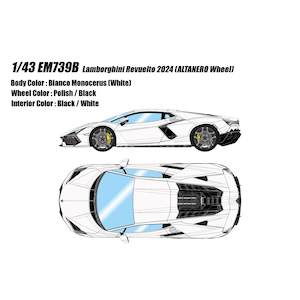 ���C�N�A�b�v�b1/43 Lamborghini Revuelto 2024 (ALTANERO Wheel) �r�A���R���m�Z���X�yEM739B�z�bEM739B ����ٷް� ڳ޴�� �ޱݺ�ɾٽ
