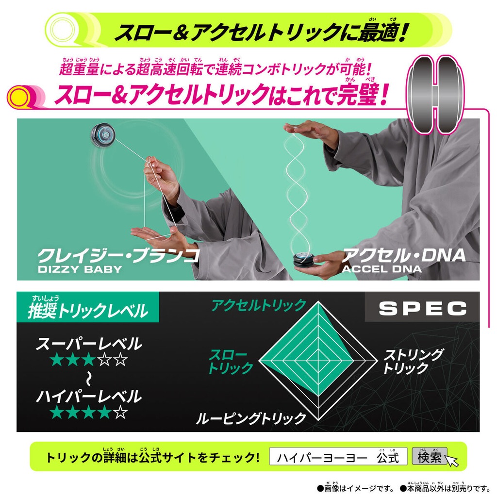 ハイパーヨーヨー アクセルラウンド-ダークネスバグ- | バンダイ