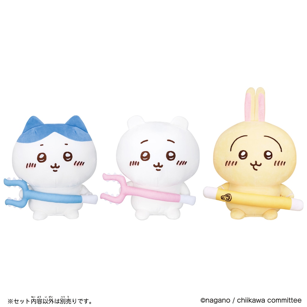 【新品】3つセット はなしをきいて たくさん叫ぶよ! おしゃべりうさぎ ちいかわ はなしをきいて たくさん叫ぶよ! おしゃべりうさぎ | バンダイ