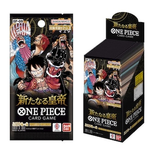 バンダイ｜ONE PIECE カードゲーム ブースターパック 『新たなる皇帝』【OP-09】【1BOX＝24パック入】｜ﾜﾝﾋﾟ-ｽOP-09 ｱﾗﾀﾅﾙｺｳﾃｲ