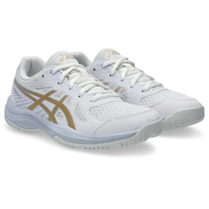 �A�V�b�N�X�b�W���j�A �o���[�{�[���V���[�Y UPCOURT 6 GS�iWHITE/CHAMPAGNE�E�T�C�Y�F19.0cm�j�y�J���i�E���g�p�z�b1074A045-103-19.0