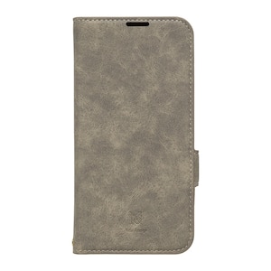 NATURALdesign�bGoogle Pixel 8a�p �J�[�h���ꥃX�^���h�@�\�t�蒠�^�P�[�X STYLE NATURAL�i�O���[�j�bGP8A-VS01
