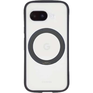 NATURALdesign�bGoogle Pixel 10a�p �w�ʌ^�P�[�X CHROME-CLEAR+MAG�i�u���b�N�j�bGP10A-CHMG02
