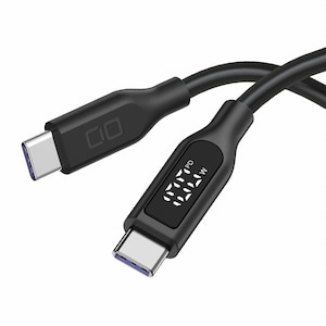 CIO�b�t���f�B�X�v���C�t�� USB C to C 100W 1m�i�u���b�N�j�bCIO-SL-SC-CC1-BK