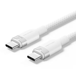 VENTION�b�x���V�����bUSB 2.0 C to C 5A �P�[�u�� �A���~�j�E�������^�C�v eMarke�Ή��i�z���C�g 2m�j�bTR-1405