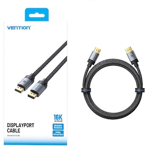 VENTION�b�x���V�����bDP 2.1 �I�X to �I�X 16K HD�P�[�u�� �A���~�j�E������ �R�b�g���҂� HDCP�Ή��i�O���[ 5m�j�bHG-1573