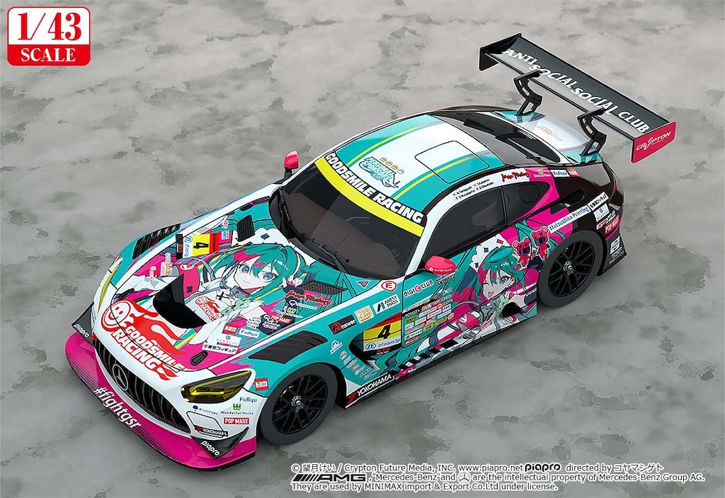 再生産】1/43 グッドスマイル 初音ミク AMG 2025 開幕戦Ver.（初音ミク