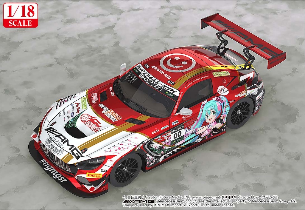 再生産】1/18 Mercedes-AMG Team GOOD SMILE 2019 SUZUKA 10HOURS Ver