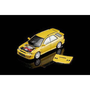 ���[�^�[�փ��b�N�X�b1/64 Subaru Impreza Wagon WRX Sti ver. VI Cashmere Yellow�yM67104�z�bM67104 ���� ����گ� ܺ�� WRX ��۰