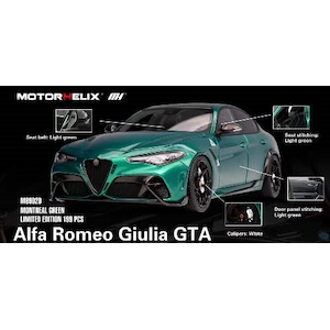 ���[�^�[�փ��b�N�X�b1/18 Alfa Romeo Giulia GTA  Montreal Green�yM89020�z�bM89020 ��̧�ҵ �ޭر GTA ��ذ�