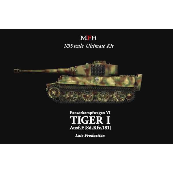 1/35 ドイツ重戦車 ティーガーI 後期生産型【MK002】 | モデル