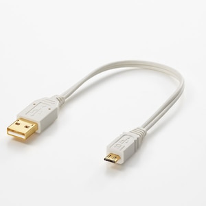 �N���v�g���b�I�[�f�B�I�O���[�hUSB�P�[�u��(�z���C�g)�i0.15m�j�yA�z�^�C�v�́yMicroB�z�^�C�v�bUC-HRP0.15W