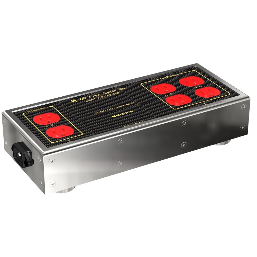 電源ボックス【8口・フィルター内蔵】 | クリプトン | PB-HR3000 電源ボックス【8口・フィルター内蔵】 | クリプトン | PB-HR3000