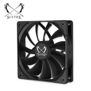 �T�C�Y�bSCYTHE�b120mm PWM�d�l�P�[�X�t�@���i�u���b�N�j�bKFS1225FD20-P