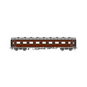 16番(HO) オロ40 (絞折妻・鋼板屋根車) (ぶどう1号・青1号帯