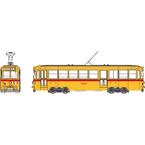 トラムウェイ TW-N8069 都電 8000形 17系統 数寄屋橋行 8069