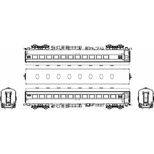 (HO) TW61-05B 国鉄オロ61ぶどう2号
