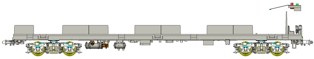 鉄道模型　HOゲージ 1/80 クハ101用トレーラーユニット完成品 [TW-TR-TC101] HO) TW-TR-TC101 クハ101用トレーラーユニット完成品 | トラム