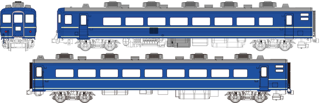 HO) TW-14500Y 国鉄14系500代座席車 基本セットB(2両) | トラム