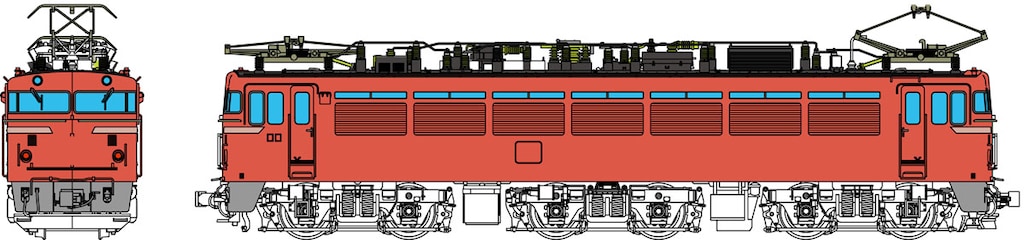HO) TW-EF64Y EF64-0代4次車国鉄標準色 | トラムウェイ | TW
