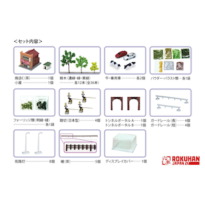 SS002-2 Zショーティーミニレイアウトセット（トンネルタイプ）専用 