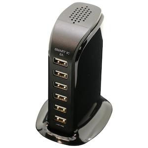 �C���v�����N�bUSB6�|�[�g DESK TOP AC�[�d�� �v8A�i�u���b�N�j�bIAC6U80SIBK