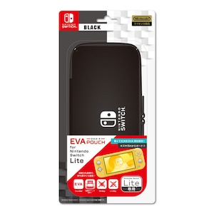 �A�C���b�N�X�b�ySwitch Lite�zEVA�|�[�` for Nintendo Switch Lite BLACK�bILXSL295