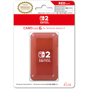 �A�C���b�N�X�b�ySwitch2�z�J�[�h�P�[�X6 for Nintendo Switch2�@���b�h�bILX2S394