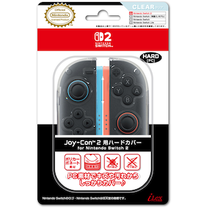 �A�C���b�N�X�b�ySwitch2�zJoy-Con�p�n�[�h�J�o�[ for Nintendo Switch2�@�N���A�bILX2S398