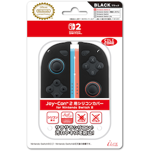 �A�C���b�N�X�b�ySwitch2�zJoy-Con�p�V���R���J�o�[ for Nintendo Switch2�@�u���b�N�bILX2S400