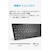 Anker｜Bluetooth接続 ウルトラスリム ワイヤレスキーボード 英語配列(ホワイト)｜A7726121