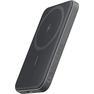 Anker�biPhone 12/13/14�V���[�Y�p ���o�C���o�b�e���[ ���C�����X�[�d�� 5000mAh�i�u���b�N�j�bA1610012